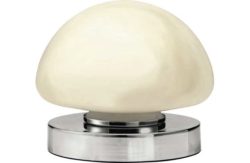 HOME Opal Touch Table Lamp - Chrome.